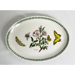 Portmeirion Botanic Garden Dog Rose Oval Serving Platter